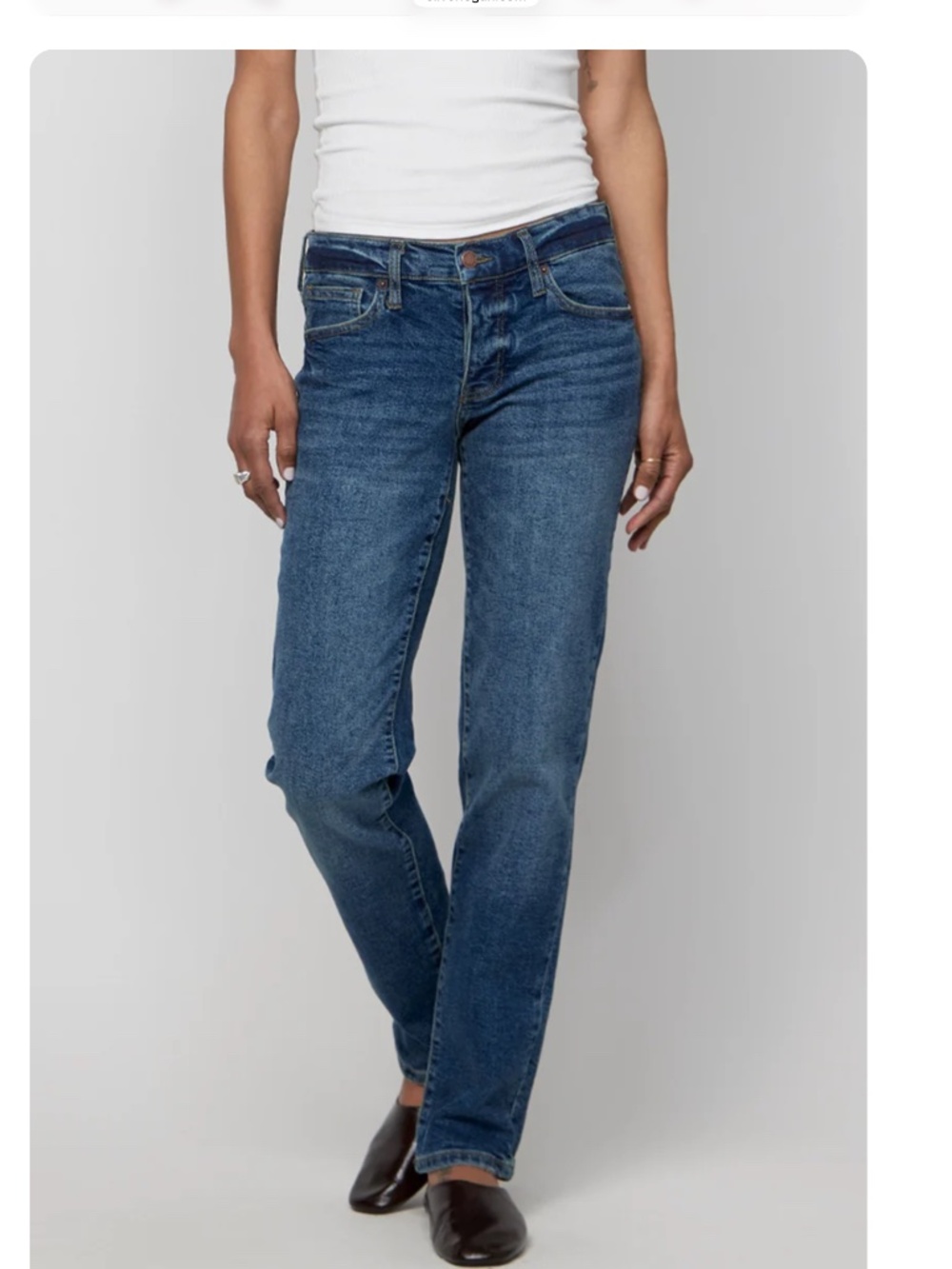Oliver Logan Chester Straight Leg Blue Jeans 24